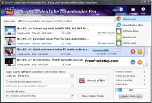ChrisPC VideoTube Downloader Pro 14.24.0512 Crack 2024 [Updated]