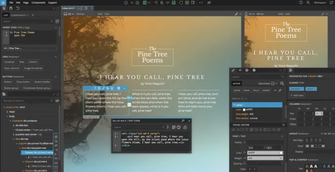 Pinegrow Web Editor 7.10 Crack With Keygen Free Download [Latest]