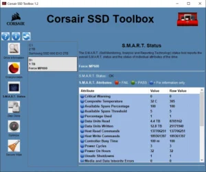 Corsair SSD Toolbox   Crack