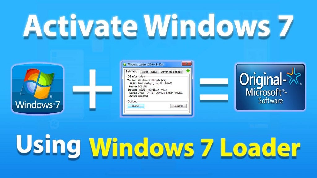 Window 7 Crack + Activator Full Free Download [100% Safe] 2024